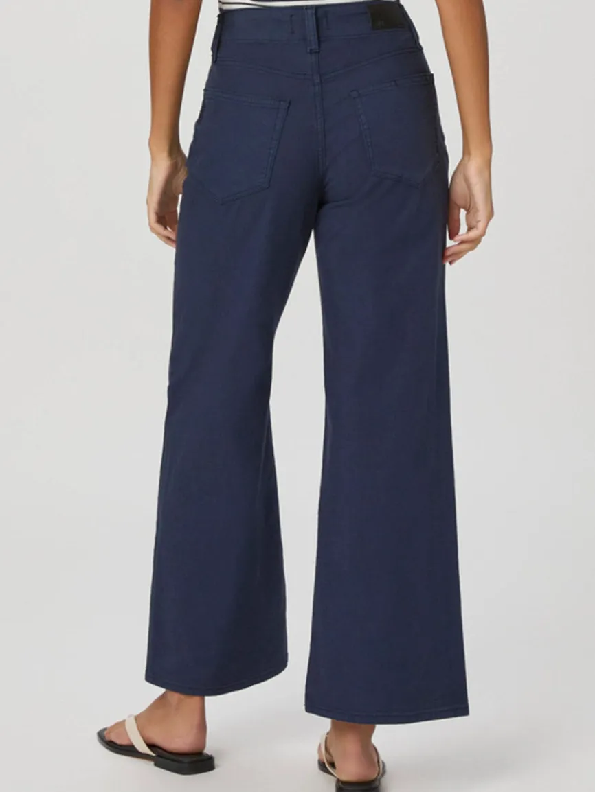 Paige Ari Wide Leg Pant in Vintage Navy