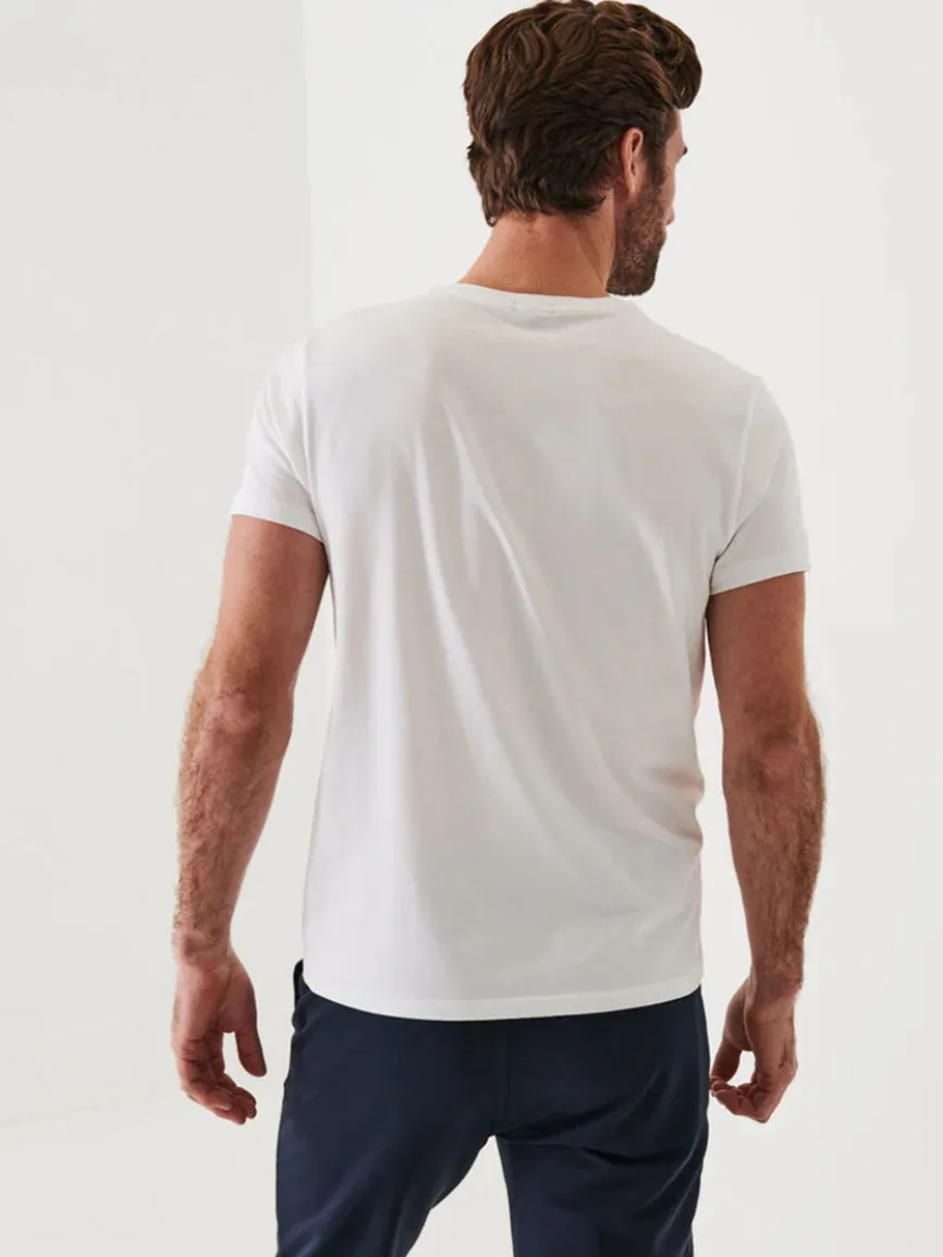 Patrick Assaraf Iconic T-Shirt in White