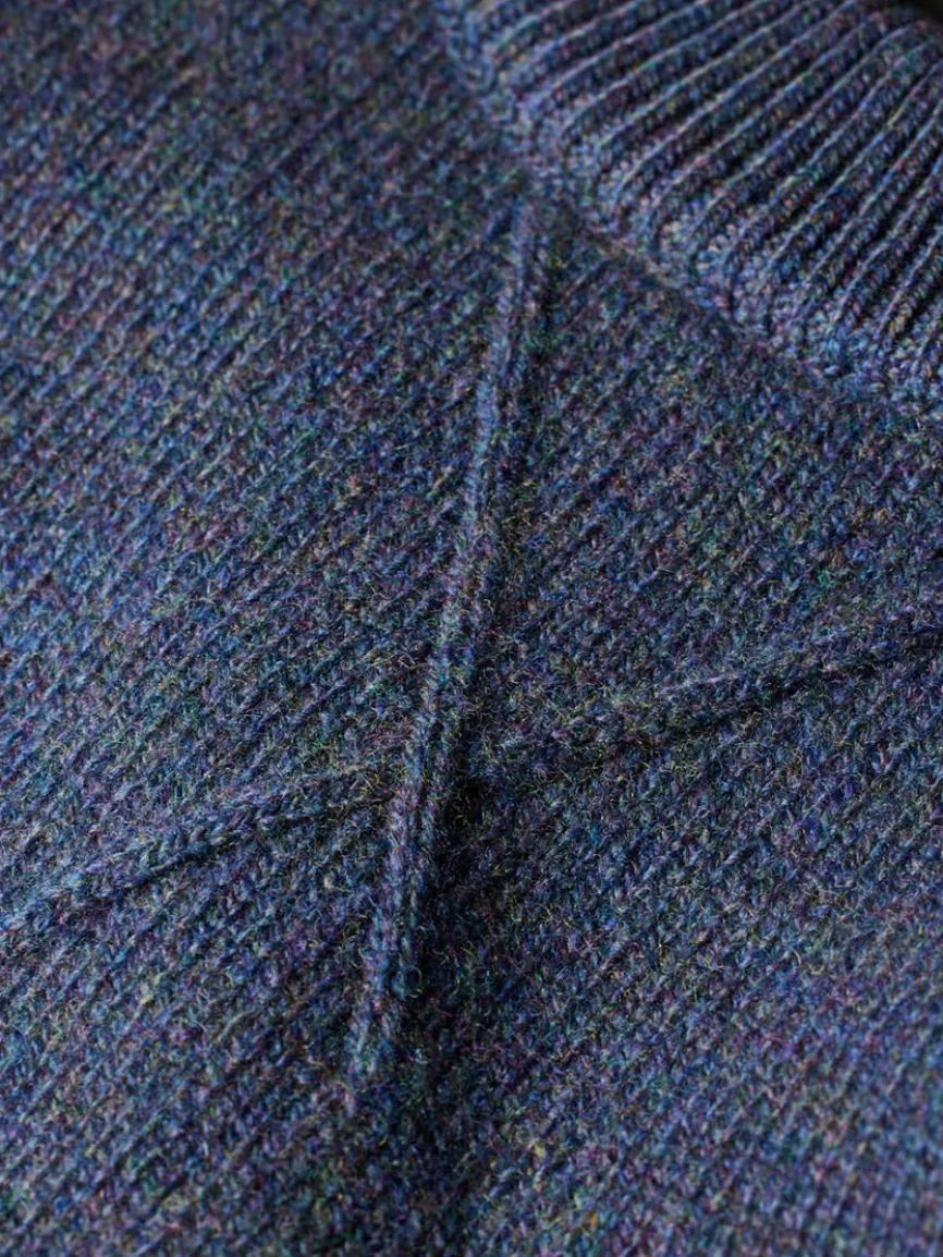 Paul Smith Indigo Merino Wool Crew Neck Sweater