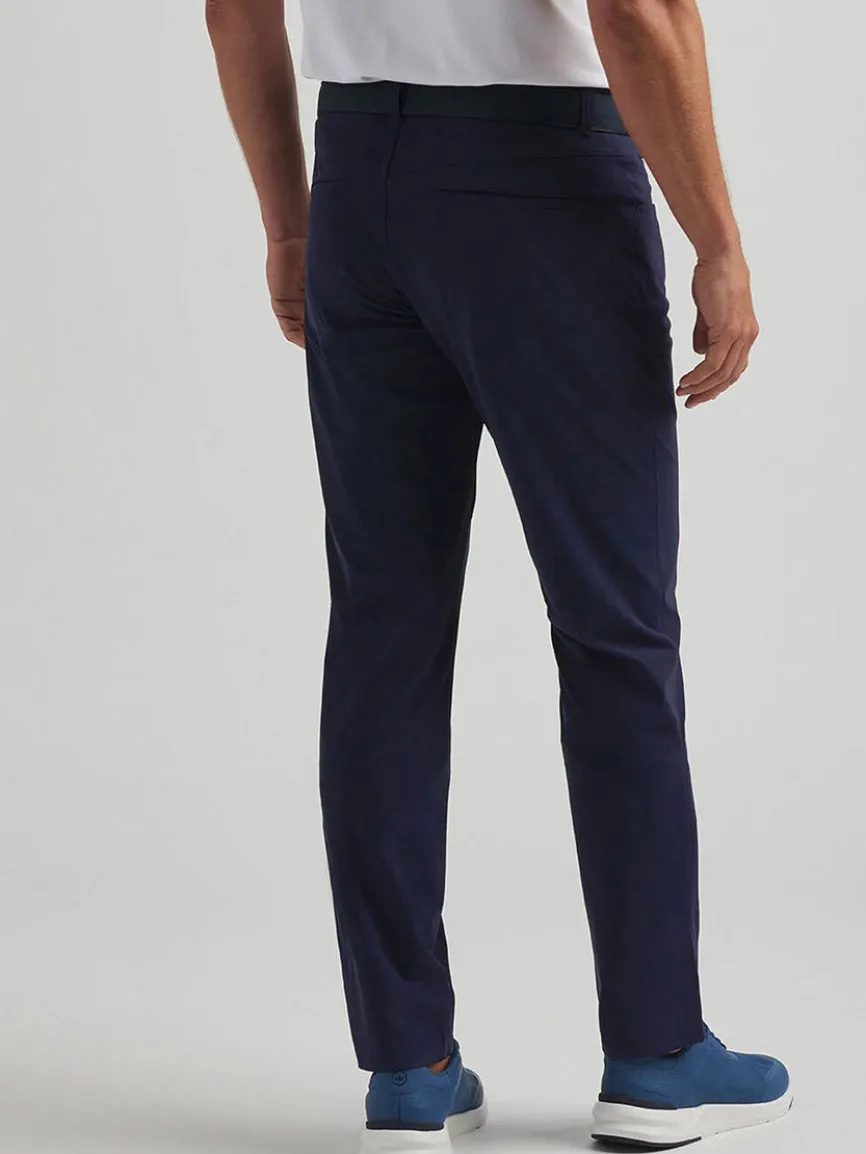 Peter Millar Bingham Performance Five-Pocket Pant in Navy