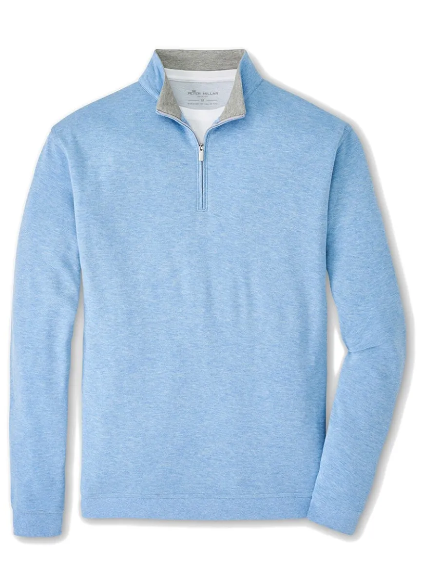 Peter Millar Crown Comfort Pullover in Cottage Blue