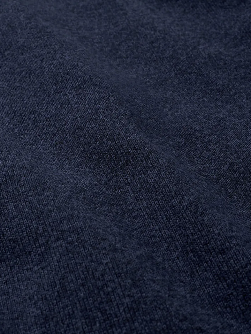 Peter Millar Crown Sweater Fleece Vest in Navy