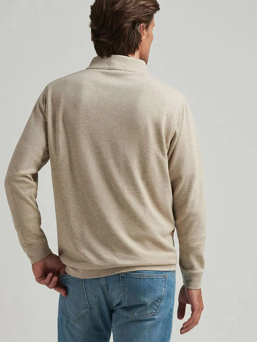 Peter Millar Crown Comfort Pullover in Stone