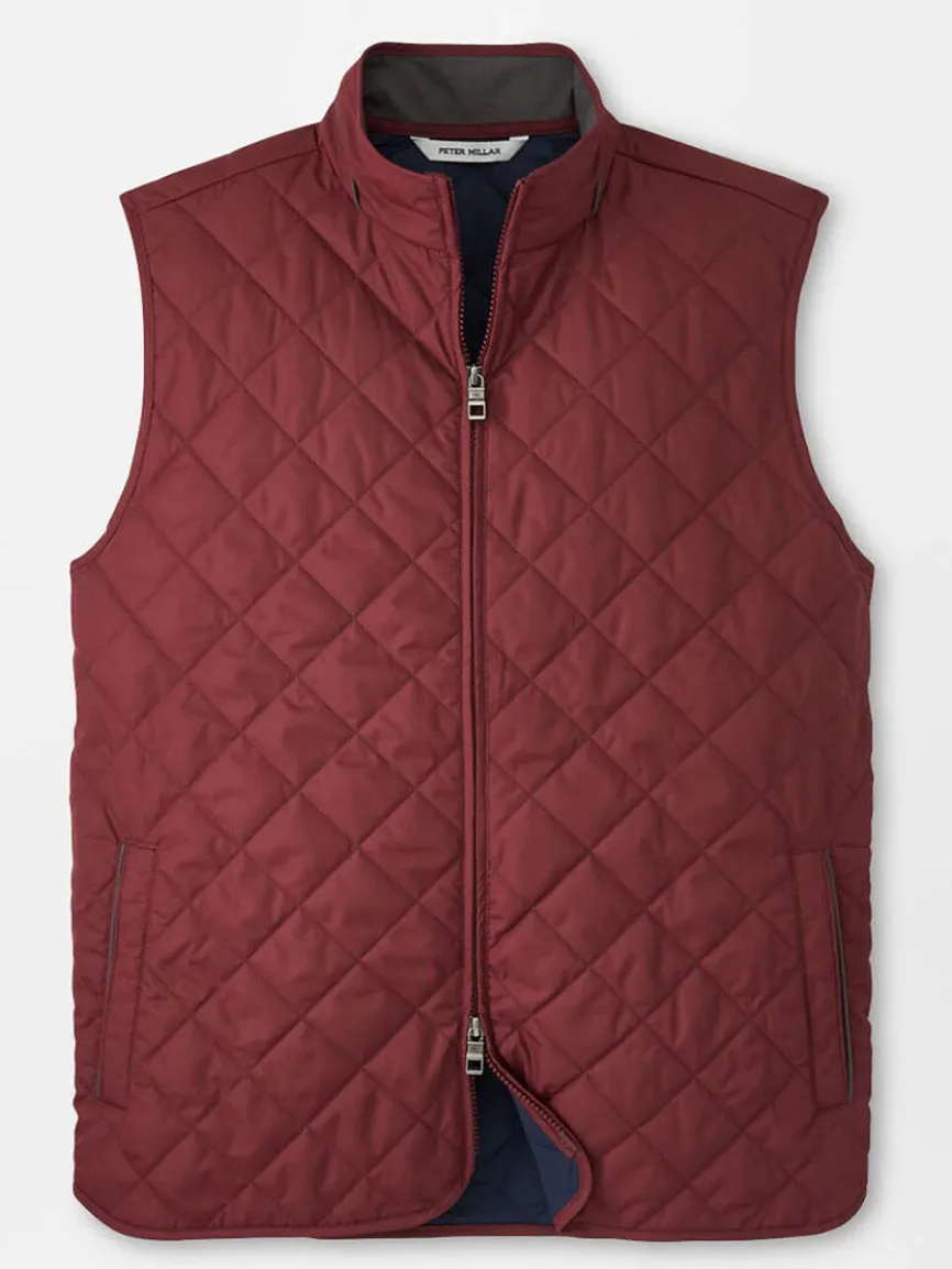 Peter Millar Essex Vest in Autumn Foliage