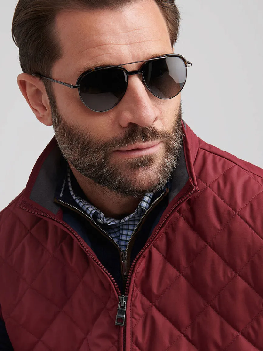 Peter Millar Essex Vest in Autumn Foliage