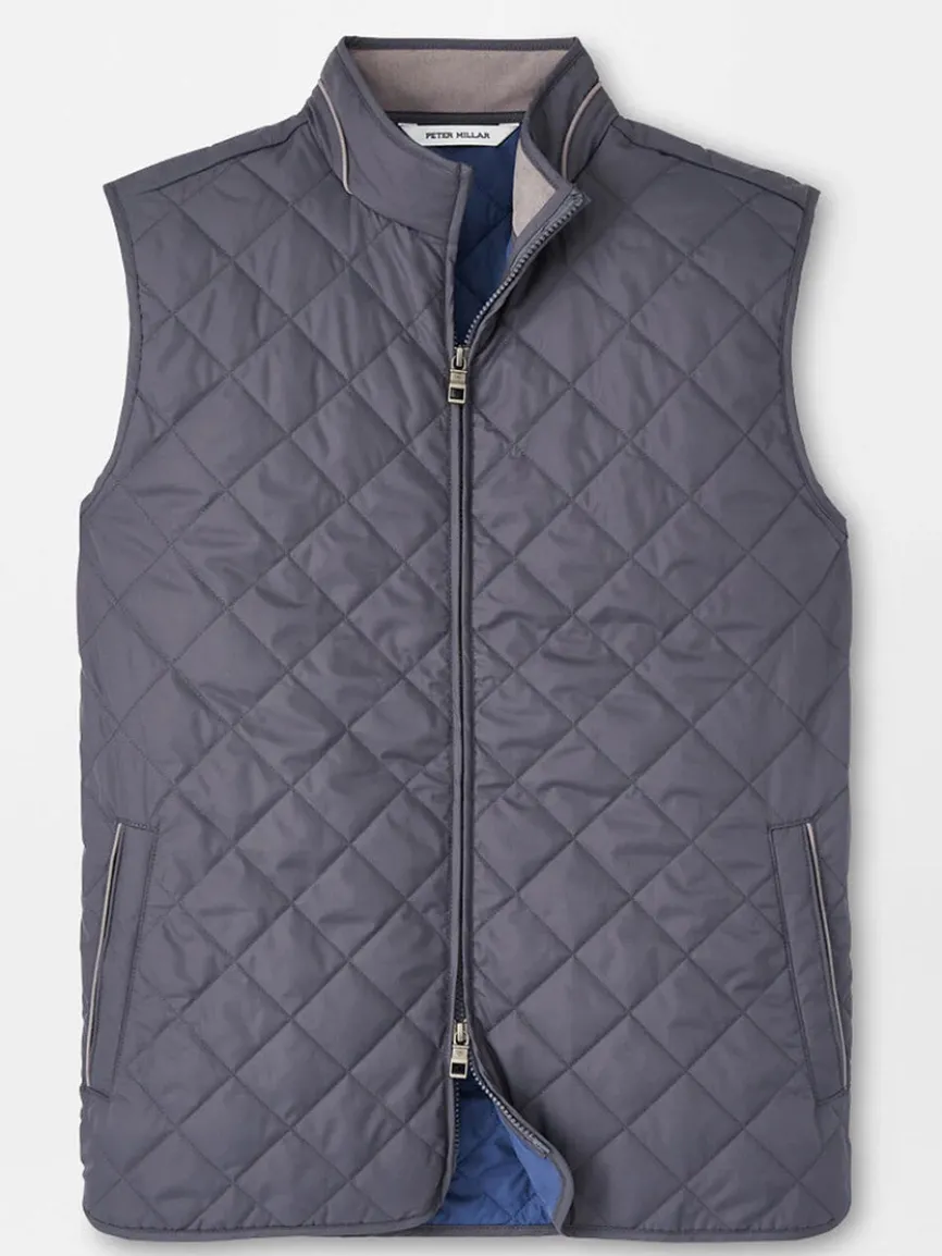 Peter Millar Essex Vest in Iron