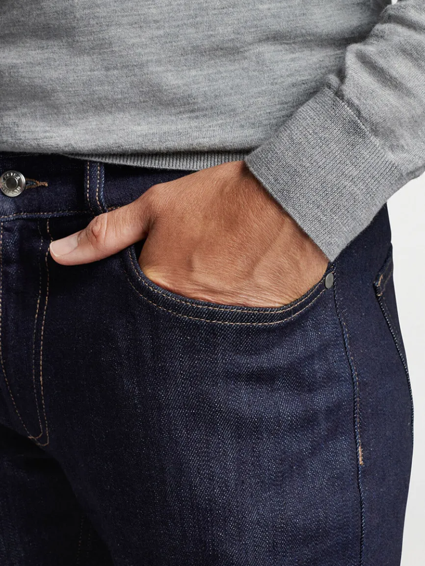 Peter Millar Excursionist Flex Crew in Gale Grey