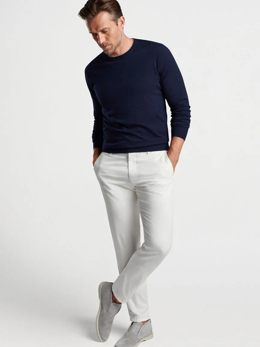 Peter Millar Excursionist Flex Crew in Navy