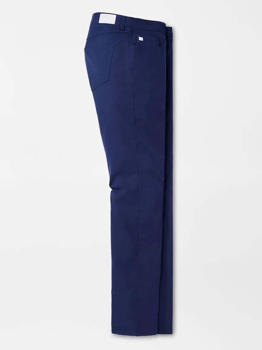Peter Millar Performance Five-Pocket Pant in Navy