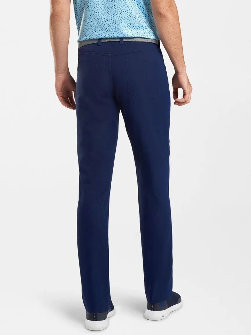 Peter Millar Performance Five-Pocket Pant in Navy