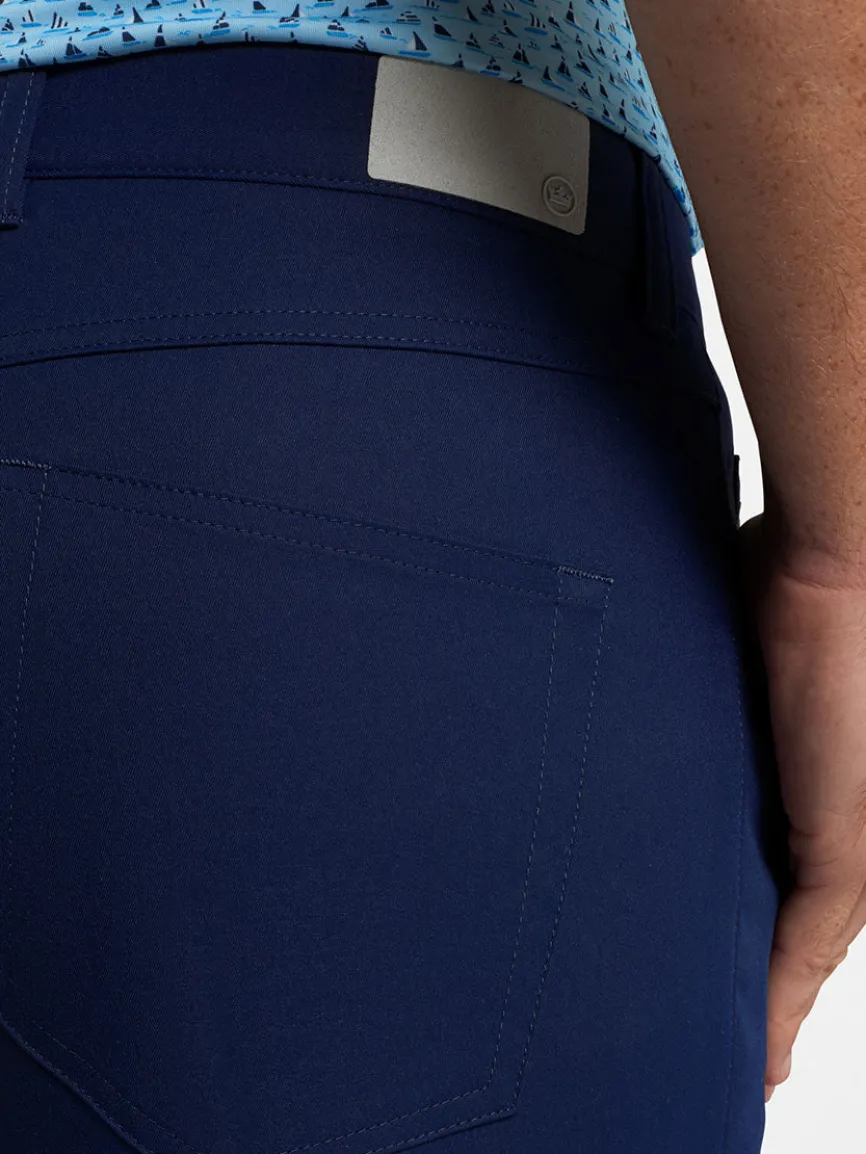 Peter Millar Performance Five-Pocket Pant in Navy