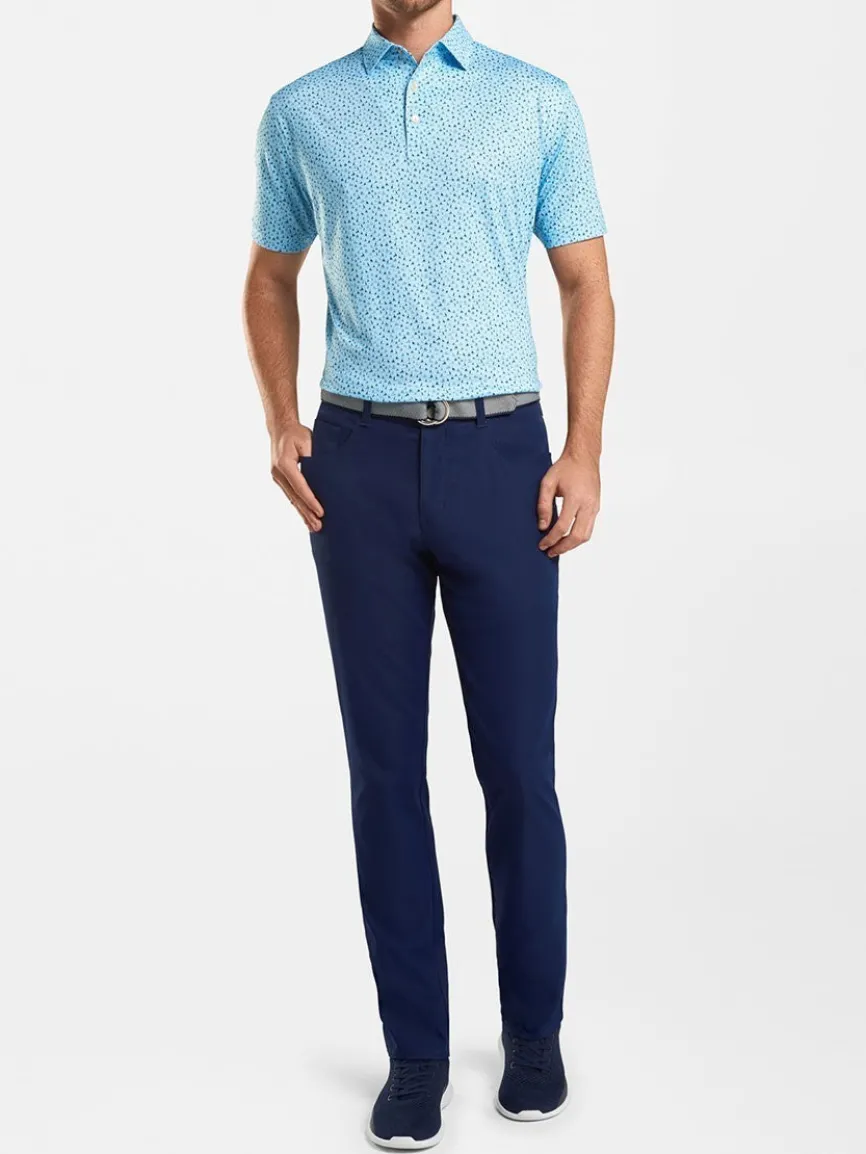 Peter Millar Performance Five-Pocket Pant in Navy
