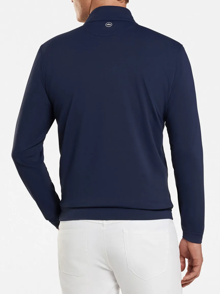 Peter Millar Perth Performance Quarter-Zip in Navy