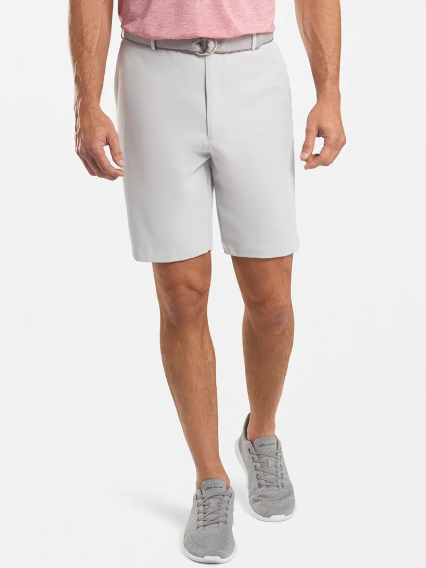 Peter Millar Salem Performance Short in British Grey