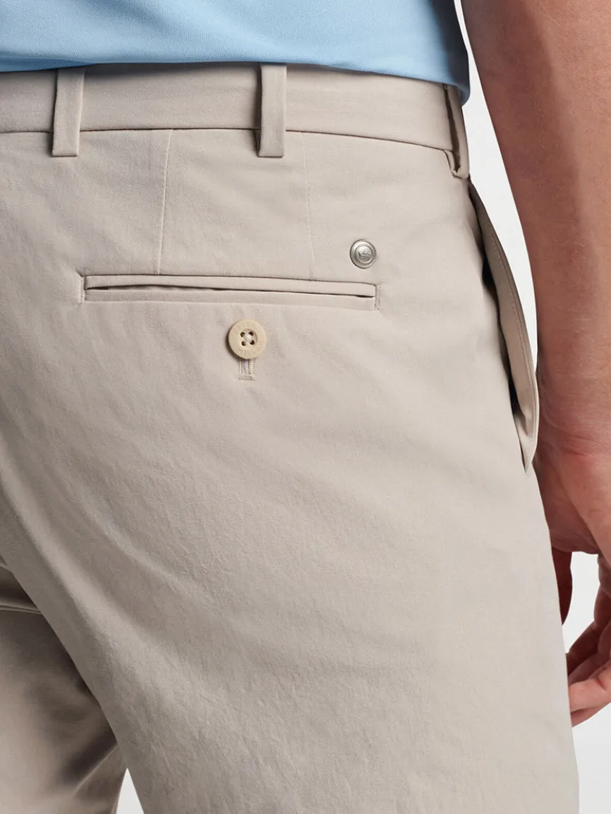 Peter Millar Surge Performance Trouser in Oatmeal