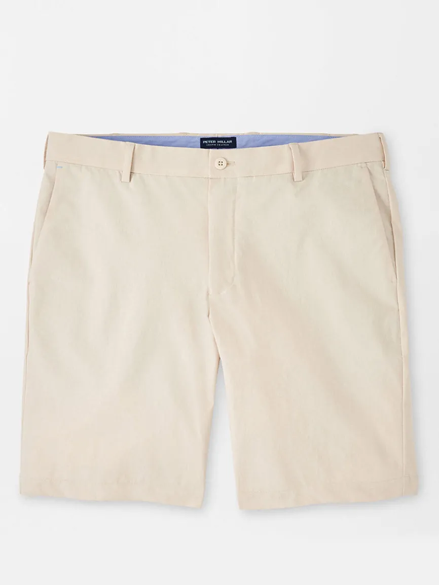 Peter Millar Surge Performance Short in British Cream
