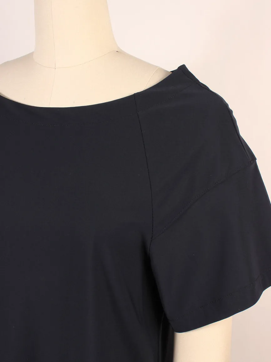 Porto Kimiko Flutter Sleeve Dress in Shadow