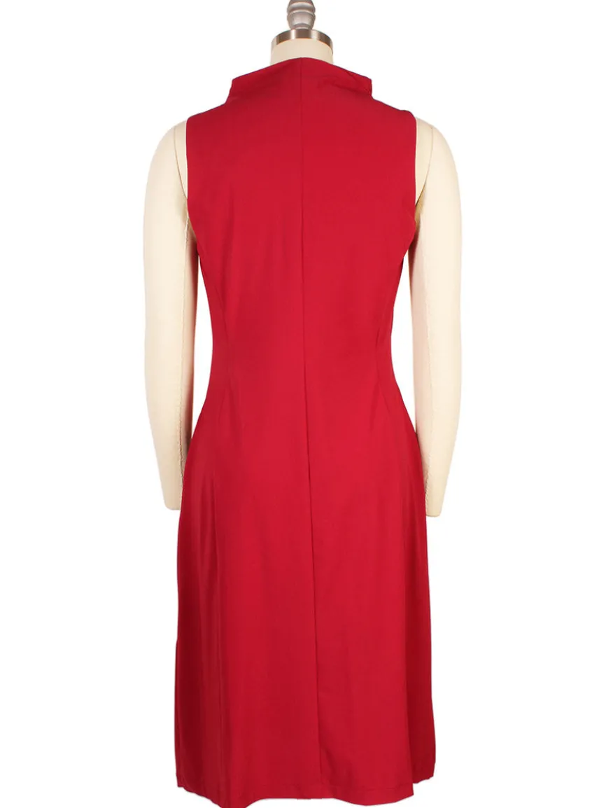 Porto Nina Dress in Garnet