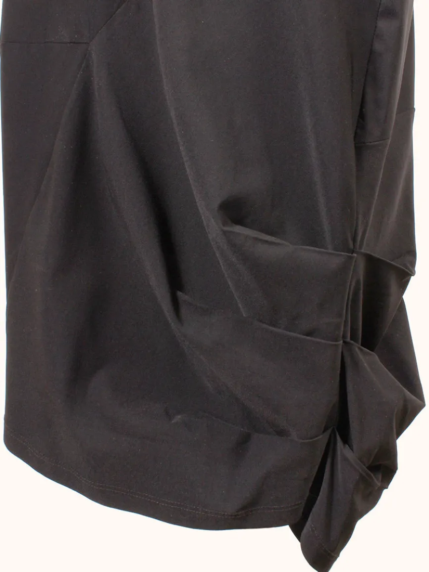 Porto Nomi Sleeveless Dress in Black