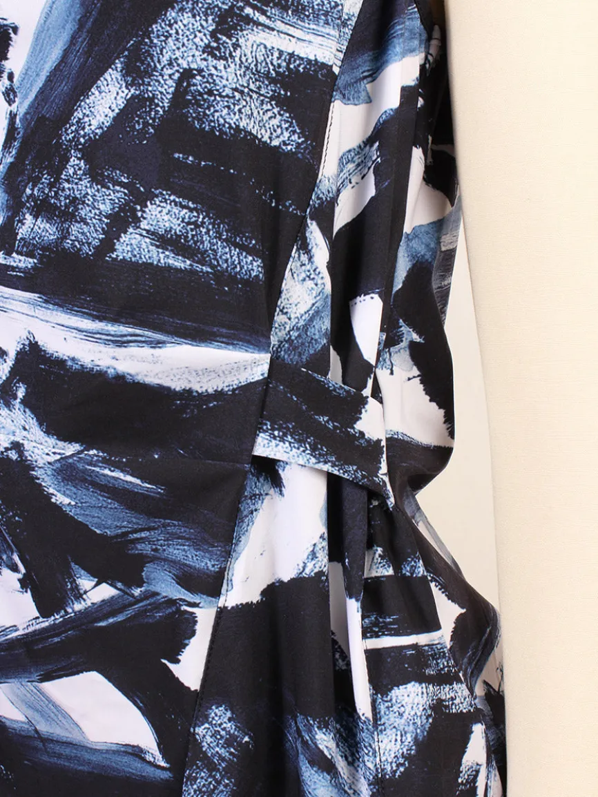 Porto Sicily Sleeveless Mock Top in Shadow Shodo