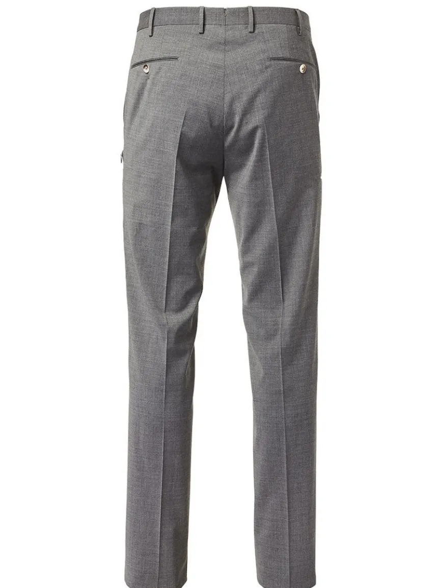 PT01 Travel Wool Performance Trousers in Mid Grey