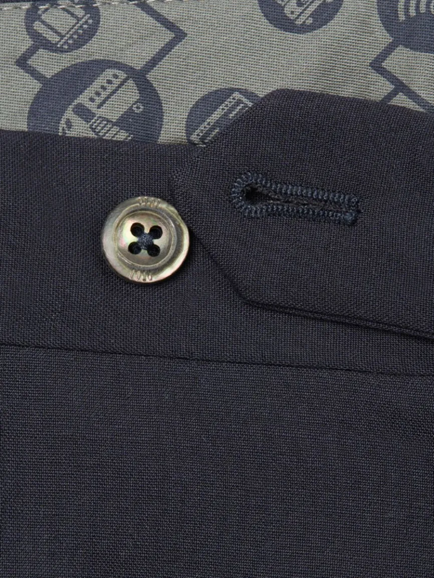 PT01 Travel Wool Performance Trousers in Navy