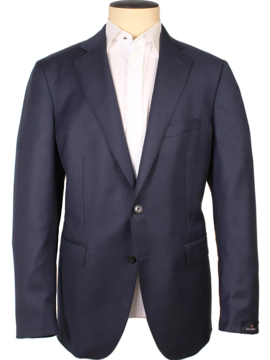 Scabal Londoner Super 140s Sport Jacket in Blue