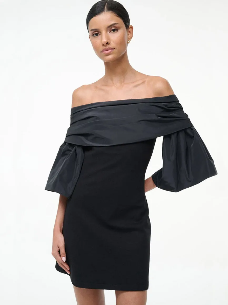 STAUD Harper Dress in Black