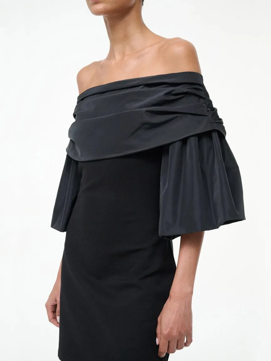 STAUD Harper Dress in Black