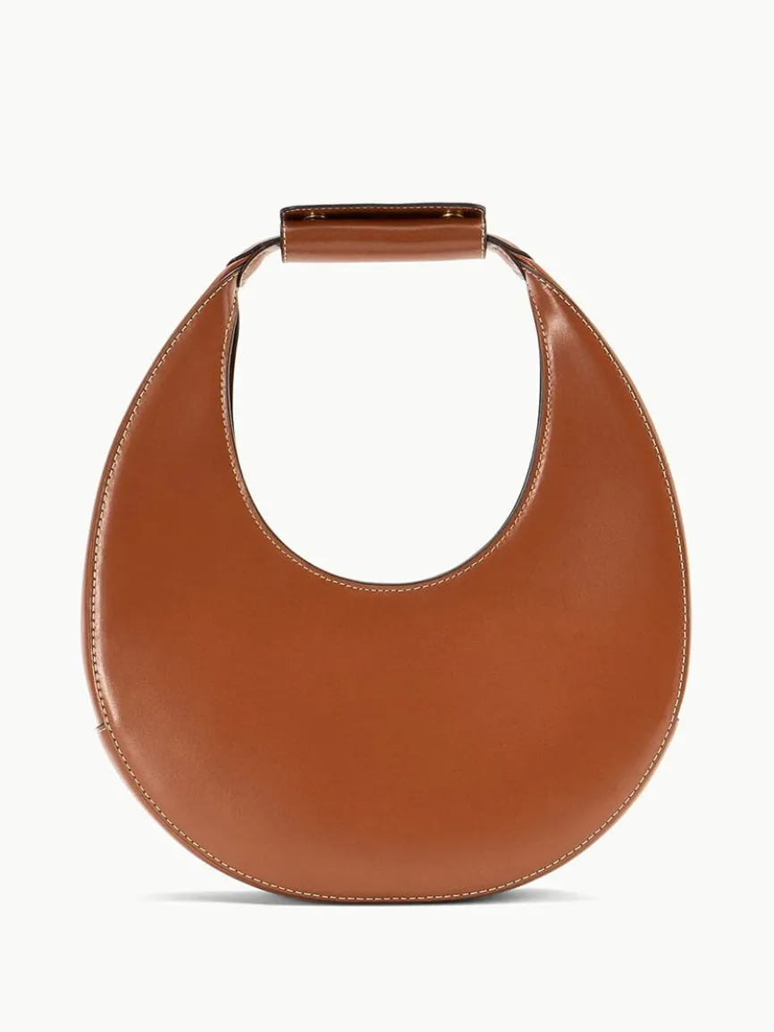 STAUD Moon Tote Bag in Tan