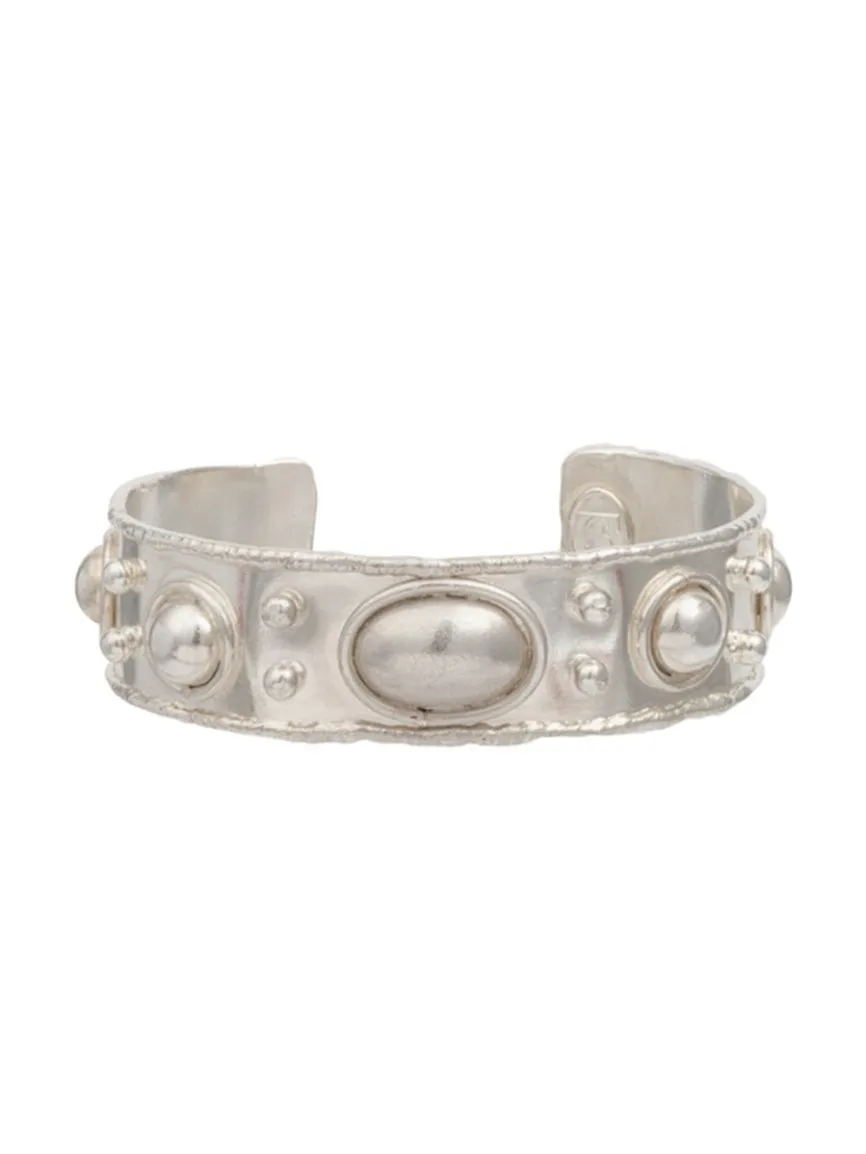 Sylvia Toledano Cuff Byzantine in Silver