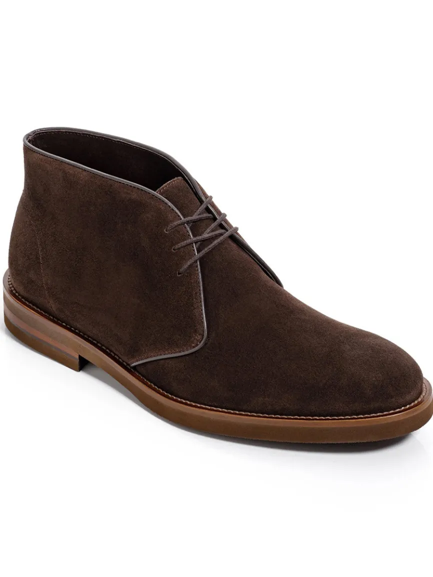 To Boot New York Monaco Desert Boot in Dark Brown Suede