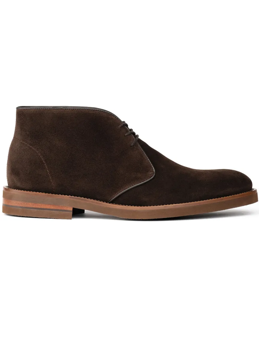 To Boot New York Monaco Desert Boot in Dark Brown Suede