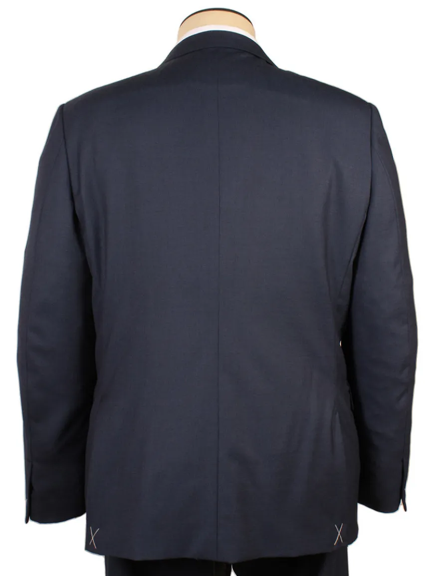 Zegna Dark Avio Blue Check Trofeo™ Wool Suit