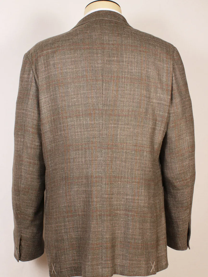 Zegna Fairway Winter Crossover Sport Jacket in Hunter Green Plaid